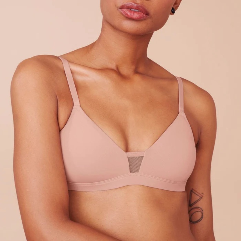 Pepper Feel Good Wirefree Tee-shirt Bra in Sienna Rose